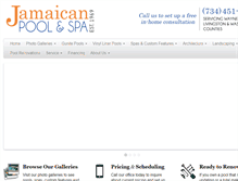 Tablet Screenshot of jamaicanpool.com
